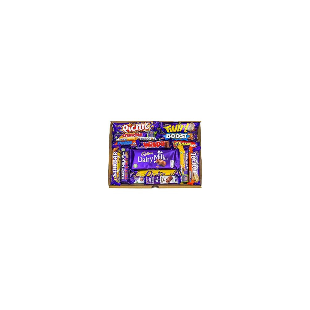 Cadbury Chocolate Hamper Box with Dairy Milk, Twirl, Wispa