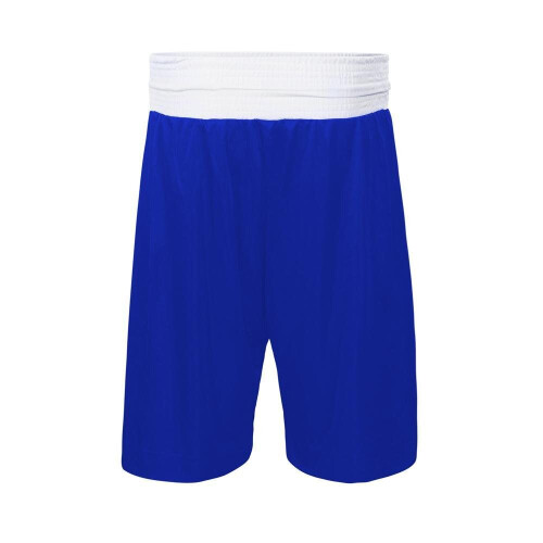 (Large) BAD BOY PRO BOXING SHORTS - BLUE 2