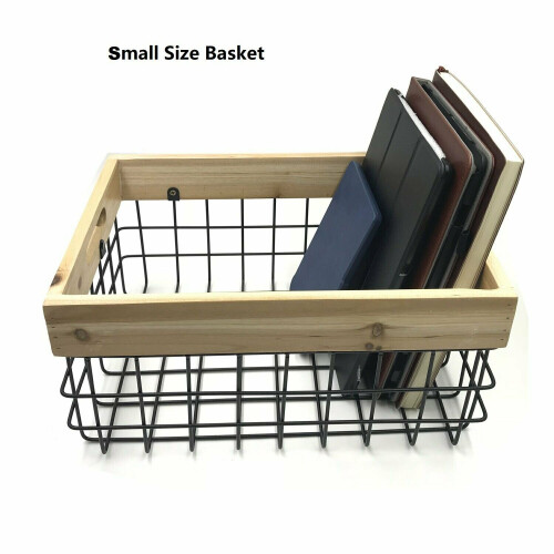 Kitchen Pantry Cabinet Organizing Wire Storage Basket