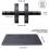 Convertible Ab Wheel Roller with Large Knee Mat for Core Abs Rollout 3