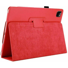 (For Apple iPad 10.2 (8th Generation), Red) Leather Flip Smart Magnetic Stand Case Cover For Apple iPad Pro 11 10.2/5 Air 4-5