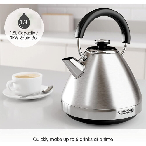 Morphy Richards (Brushed) Morphy Richards 100131 Venture Pyramid Kettle 2