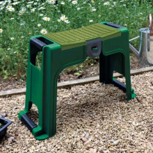 Smart Garden Multi-Purpose Kneeling Seat: Dual-Function Garden Kneeler with Cushioned Pad and Handy Storage (Supports up to 100kg)