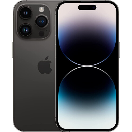 Refurbished Apple (Unlocked) Apple iPhone 14 Pro, 256GB, Space Black