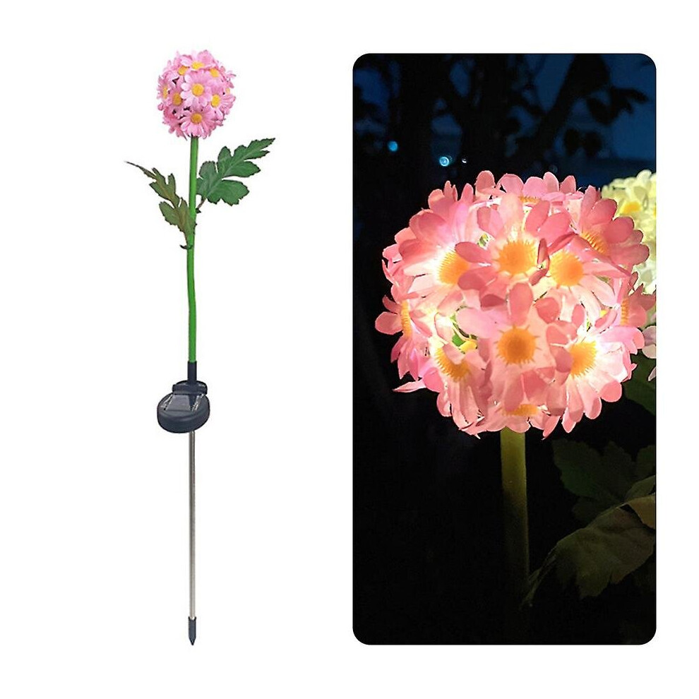 (Pink) Solar Garden Lawn Light Outdoor Landscape Fairy Flower Lamp Yard Decoration-image-OPC-P9VTCFW-NEW