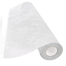 (White, 30cm*16m) Time to Sparkle Non-Woven Fabric Roll Table Runner DIY Placemats Gift Manual Party Dining Table Centerpieces Decorations Wedding Birthday Holiday