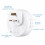 IP55 Wireless Doorbell with 2 Receivers, 400ft Range (White) 3