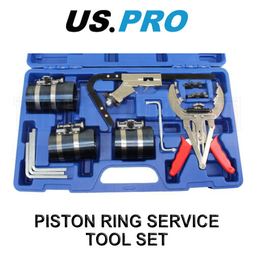 us pro US PRO Tools Engine Piston Ring Compressor Compressors Service Tool Set Kit 5589