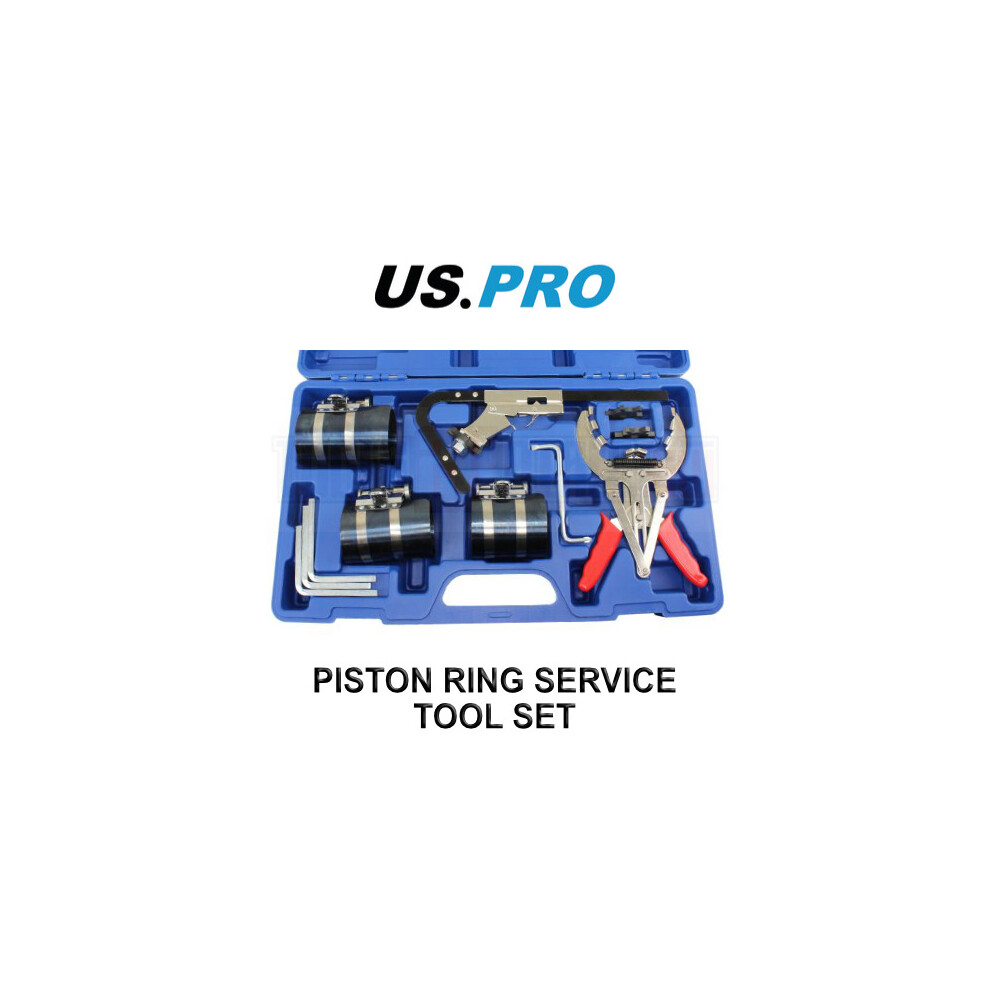 Us Pro Tools Engine Piston Ring Compressor Compressors Service Tool Set Kit 5589