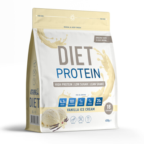 Applied Nutrition Diet Whey Protein Powder 450g - Vanilla Ice Cream