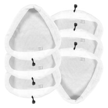 Universal Microfibre Cloth Cover Pads for Steam Cleaner Mop (Pack of 6)
