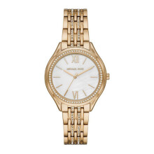 Michael Kors MK7078 Mindy Three Hand White Strap Ladies Watch