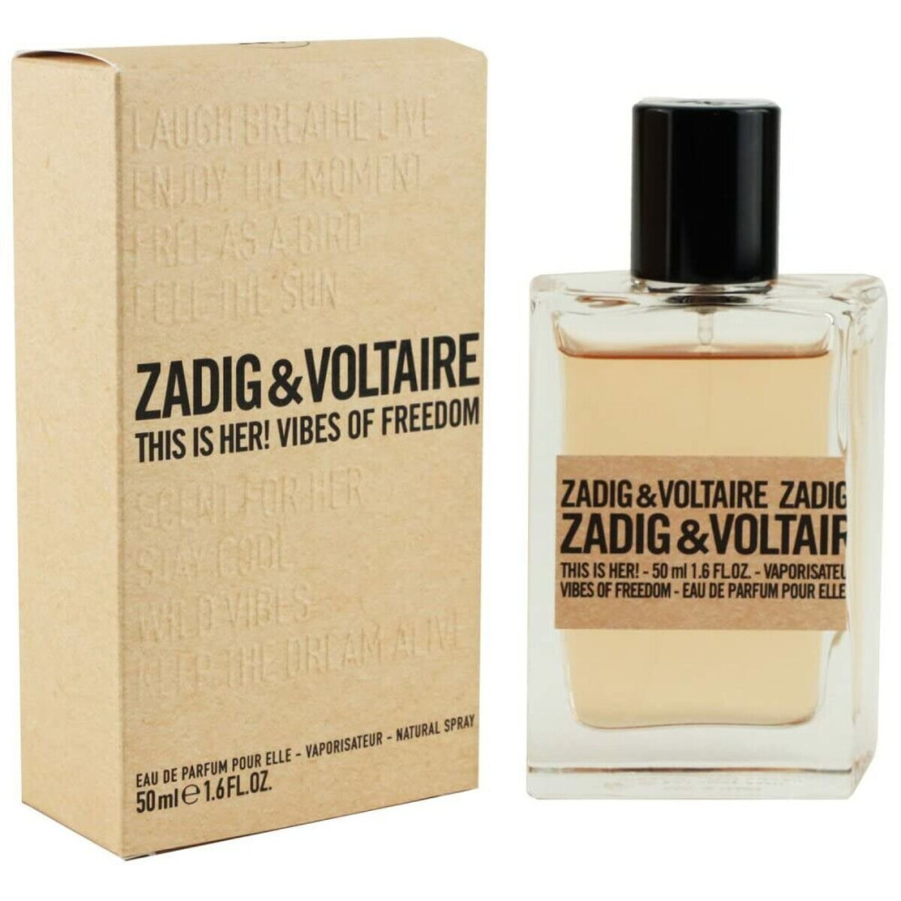Zadig & Voltaire This is Her! Vibes of Freedom 50ml EDP Spray