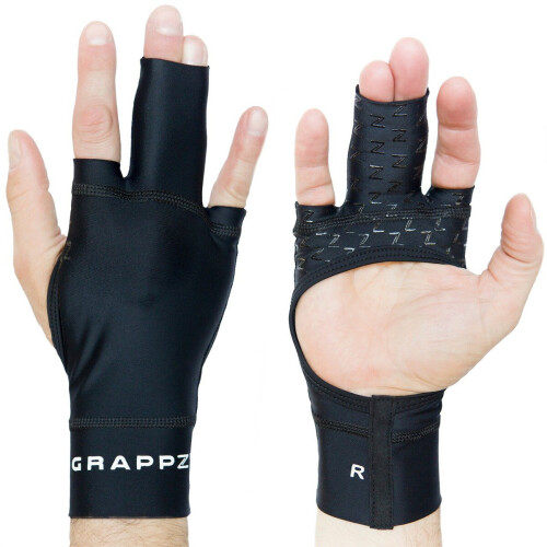 (X-Small) Grappz - Finger Tape Alternative Compression Grappling Gloves V2