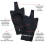 (X-Small) Grappz - Finger Tape Alternative Compression Grappling Gloves V2 2