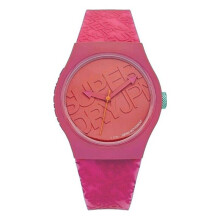 Uhr - Superdry - Urban Silikon Rosé - Silikonarmband - Wasserdichtigkeit 50m - Analoganzeige