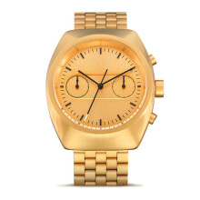 Kello - Adidas - Process Chrono M3 Z18502 - Ruostumaton teräs - Kulta - Kronografi