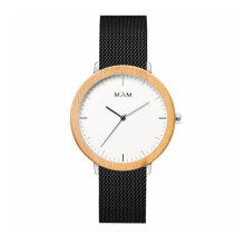 Uhr - MAM - MAM687 - Ø 39 mm - Leder - Quarz - Wasserdicht 3 atm