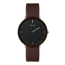 Uhr - MAM - MAM627 - Ø 39 mm - Leder - Wasserdichtigkeit 3 atm