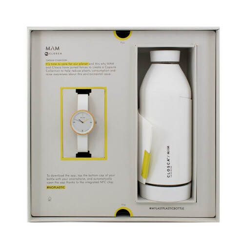 MAM MAM MAM97 ur. Quartz, hvid. Unisex. 2