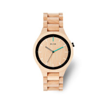 Uhr - MAM - MAM698 - Ø 40 mm - Braunes Leder - Wasserdichtigkeit 3 atm