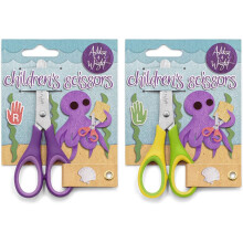 Ashton and Wright - Children's Scissors 5"/12cm - Soft Grip - Left and Right Twin Pack