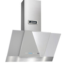 Kaiser Grand Chef 80cm White Wall Mounted Chimney Cooker Hood
