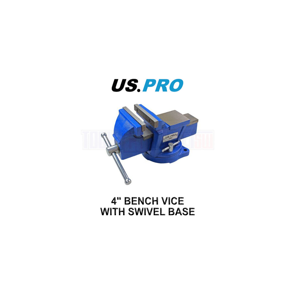 Us Pro Tools 4” Heavy Duty Engineer Swivel Bench Vice Vise Clamp With Anvil 2664