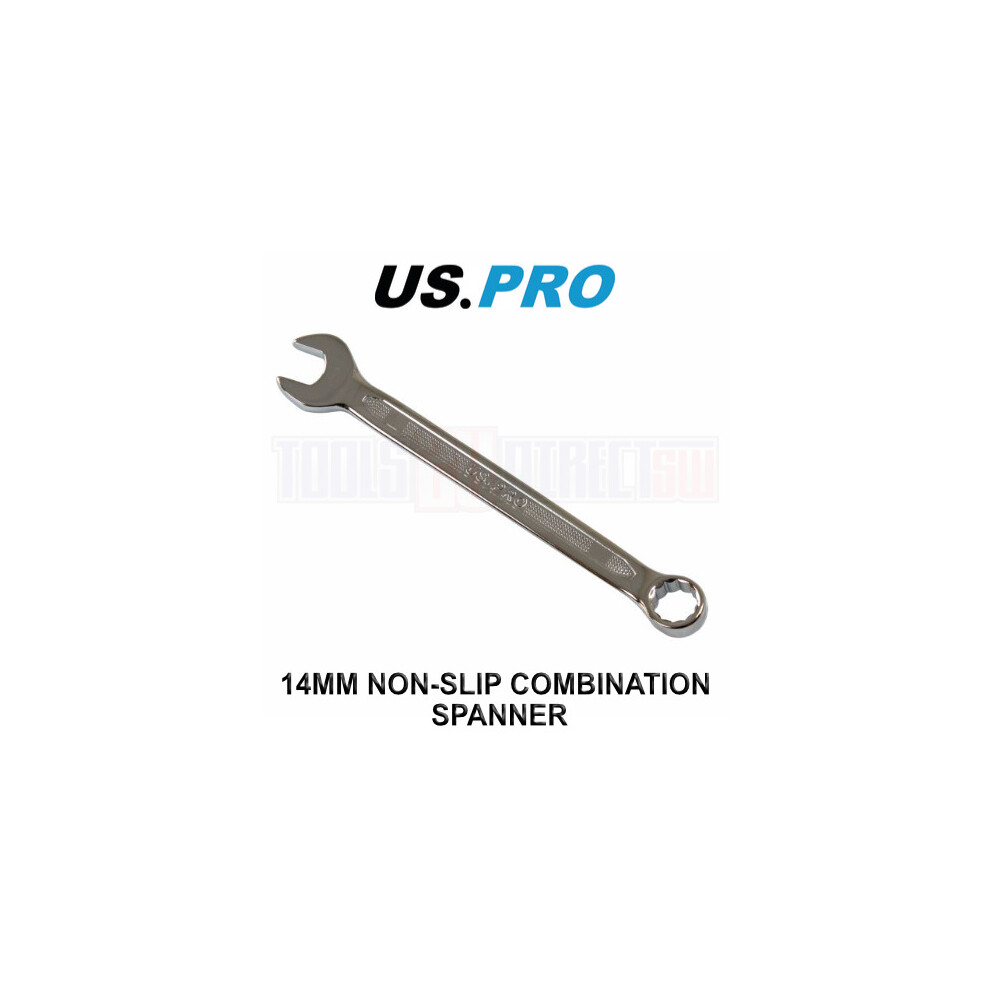 US PRO Tools 14MM Non-slip Combination Spanner Wrench 3551