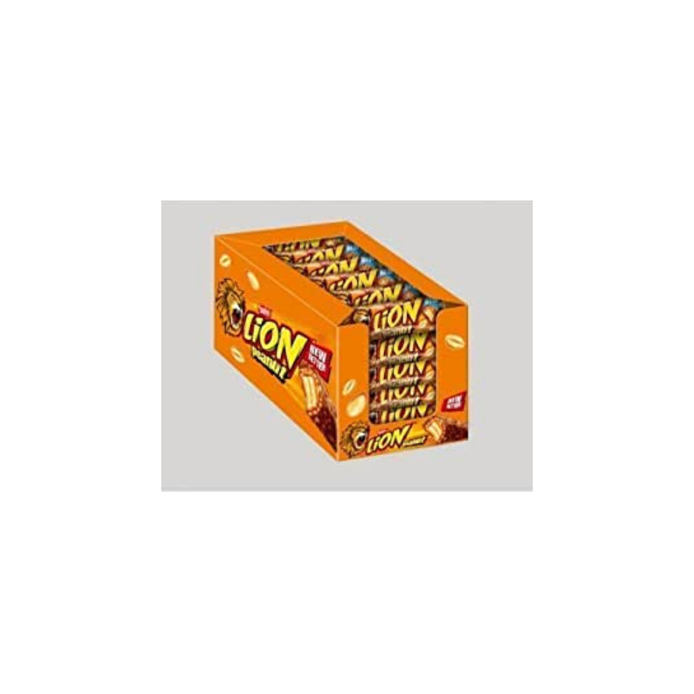 Nestle Lion Peanut Chocolate Bar - Full Box of 24