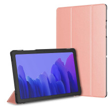 (For Samsung Tab A7 10.4, Rose Gold) For Samsung Galaxy Tab A7 10.4 Tablet Case SM-T500 T505 Smart Leather Case Cover UK