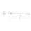 Wall Mounted Modern 200mm Drencher Chrome Square Rainfall Fixed Shower Arm Head 3
