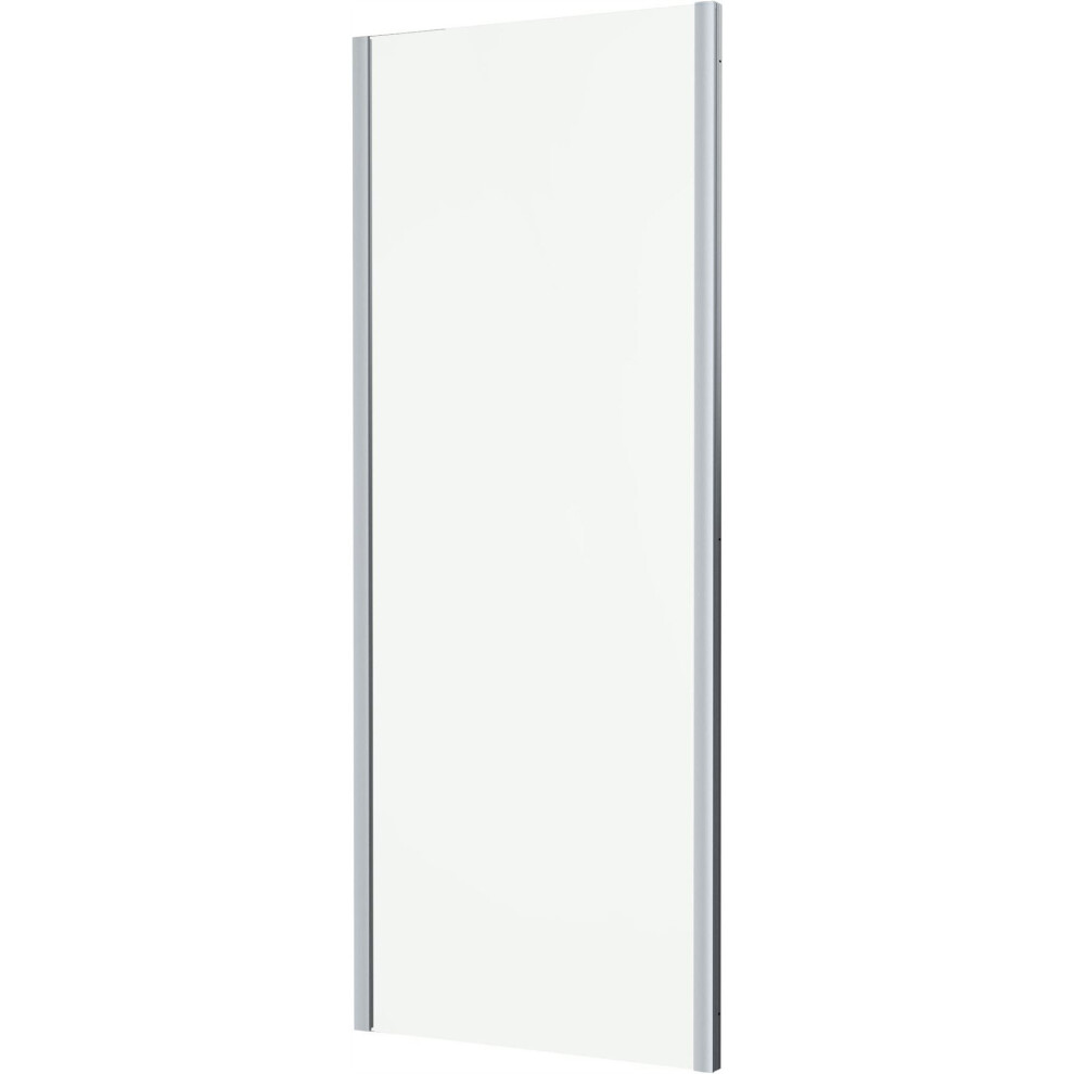 Diamond 800Mm Glass Side Panel Only Shower Enclosure 8Mm Thick Safety Chrome 5056093625625