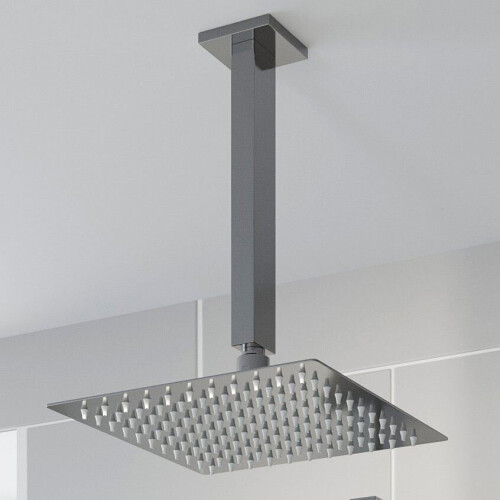 Thermostatic Concealed Square Shower Ceiling Mounted Adjustable Shower Heads 1