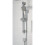 Thermostatic Concealed Square Shower Ceiling Mounted Adjustable Shower Heads 3