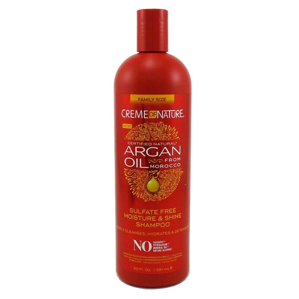 Creme Of Nature Argan Oil Sulfate-Free Shampoo 591Ml