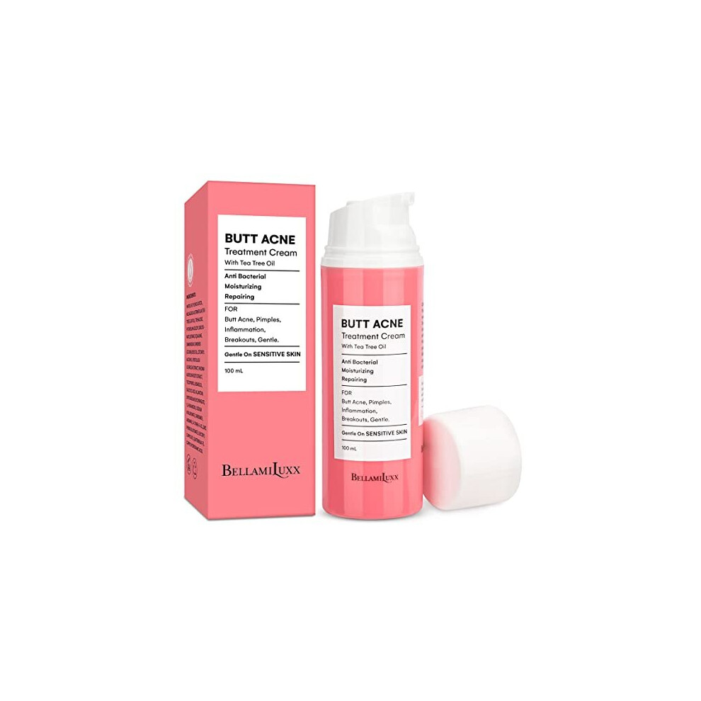 BellamiLuxx Butt Acne Clearing Lotion, Pure Plants Extracts for Reduce Acne and Pimples, Balance Skin Moisture/Sebum, Keep Buttocks Skin Delicate, and