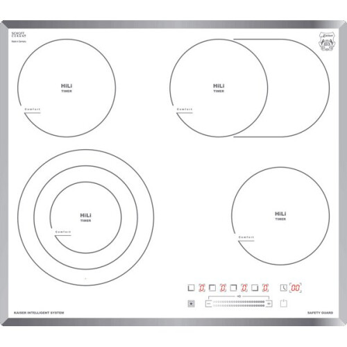 Kaiser Kaiser Grand Chef 59cm Ceramic Hob