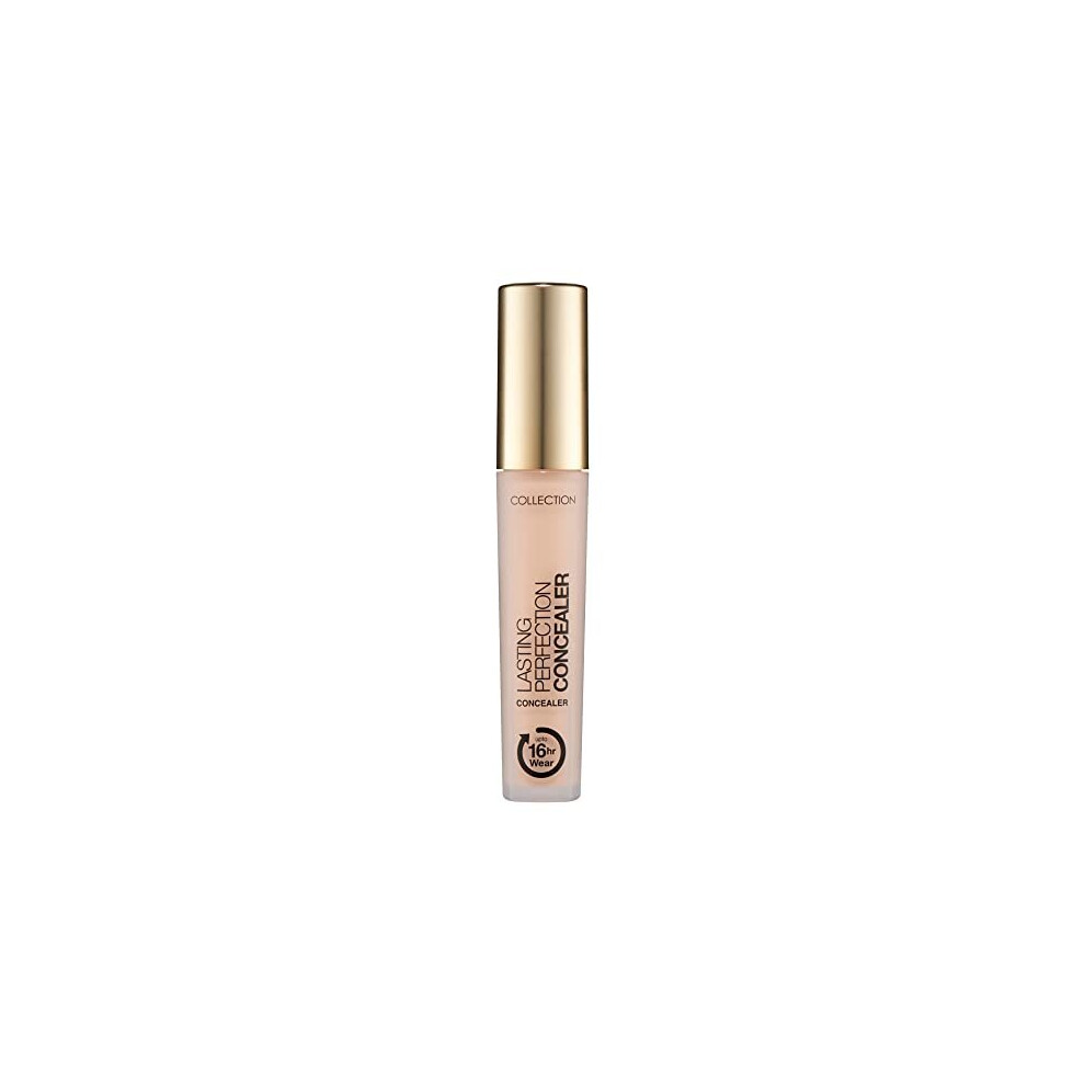 Collection Cosmetics Lasting Perfection Concealer, 16-Hour Wear, Cashew