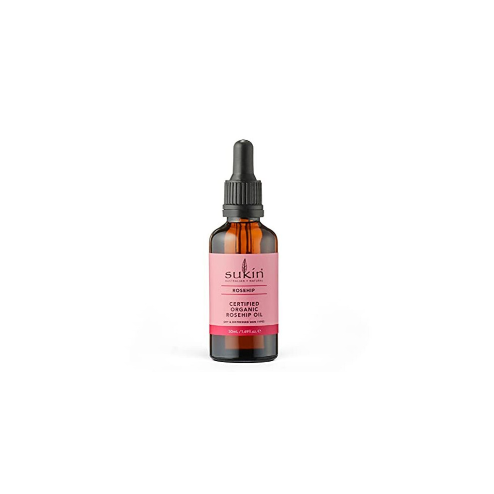 Sukin Certified Organic Rosehip Oil, 50ml