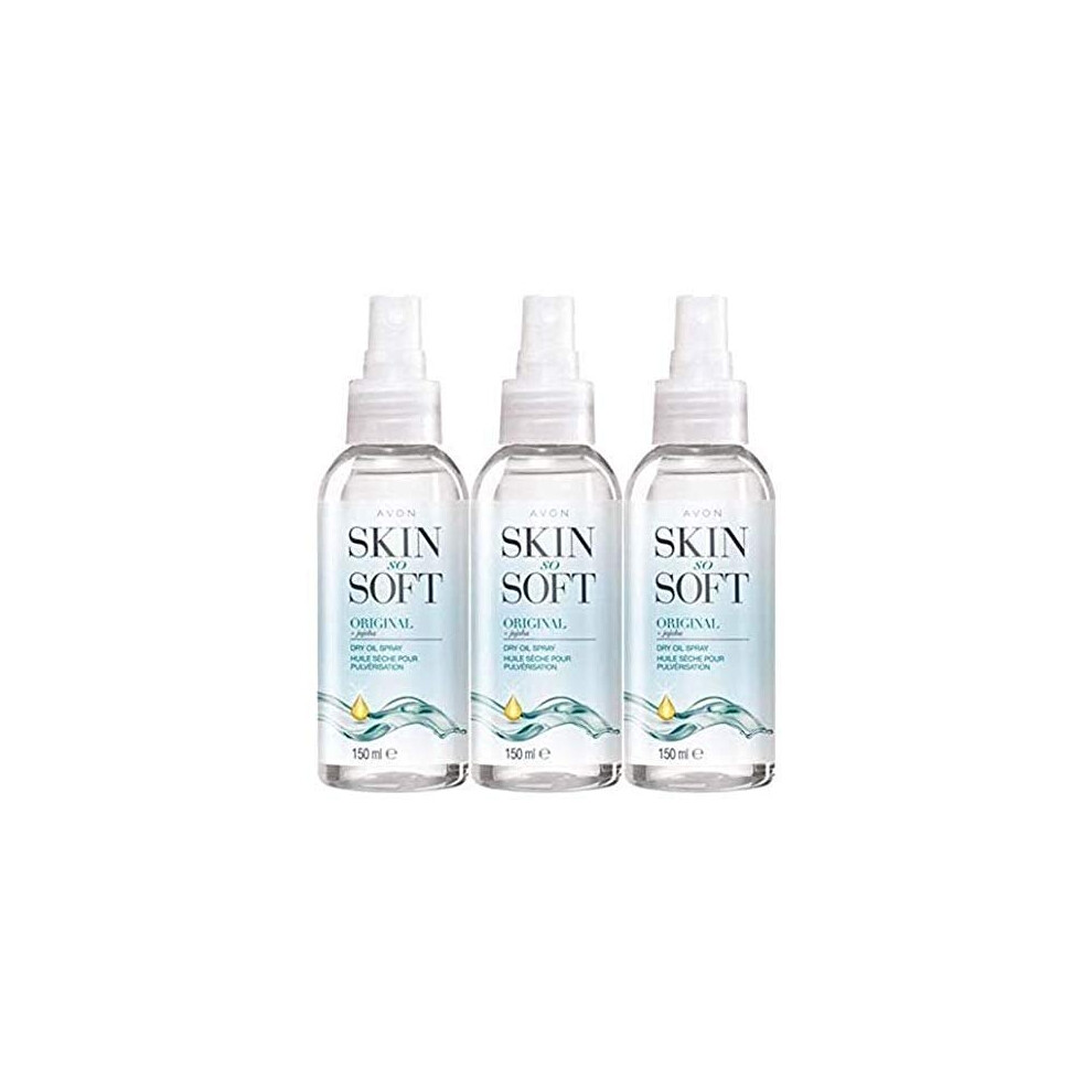 Avon 3 x Avon "Skin So Soft Original Dry Oil Spray"