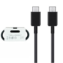 Genuine Samsung Type C to Type C Cable, Official Samsung Super Fast Charger & Sync USB-C to USB-C Cable For Samsung Galaxy S10 5G,S21 5G,S21+ 5G,S21