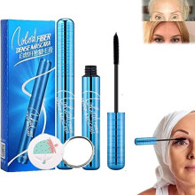 Prime Lash Mascara For Older Women over 50, Without Caking Waterproof Mascara Black, Volumizing Eyelash Growth Serum for Mature Women with Sensitive