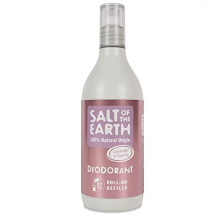 Salt Of the Earth Natural Deodorant Roll On Refill by Salt of the Earth, Lavender & Vanilla - Vegan, Long Lasting Protection, Leaping Bunny Approved,