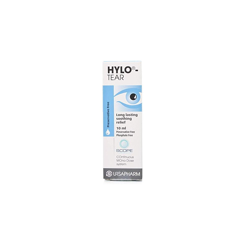 Hylo Tear 10ML - Lubricating Eye Drop Eye Sensation - 10ML by Hylo-Tear