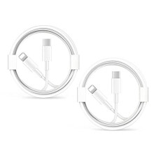 USB C to Lightning Cableã2Pack 1 M Apple ãiPhone Charger Cable Type C PD Fast Charger Data Lead Compatible with iPhone 12 11 Pro Max XR XS X 8 8