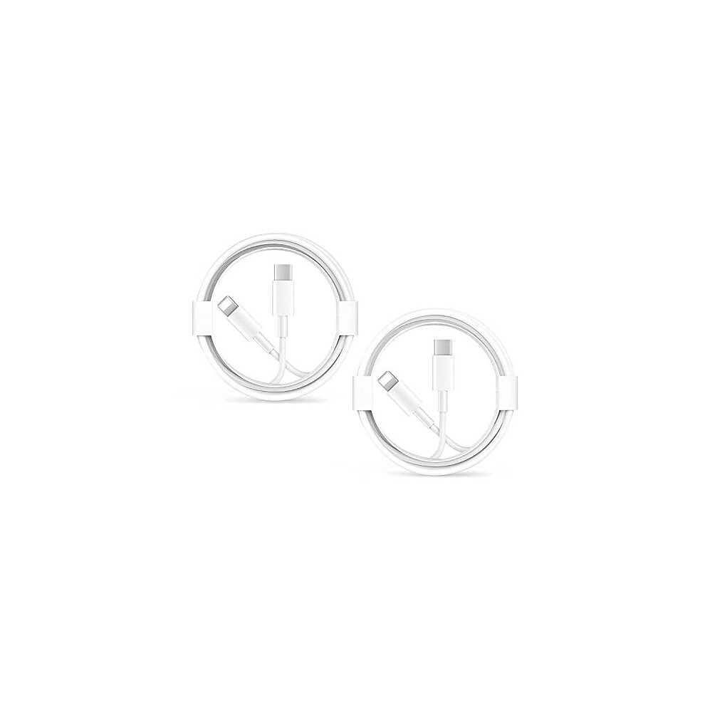 Usb C To Lightning Cableã£2Pack 1 M Apple Ã£Iphone Charger Cable Type C Pd Fast Charger Data Lead Compatible With Iphone 12 11 Pro Max Xr Xs X 8 8 5070000678030