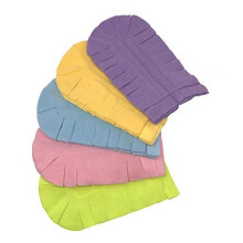 Recharges en Fleece Xanitize pour Swiffer Hand Duster - Réutilisables, 5-Pack Arc-en-Ciel (Pastel)