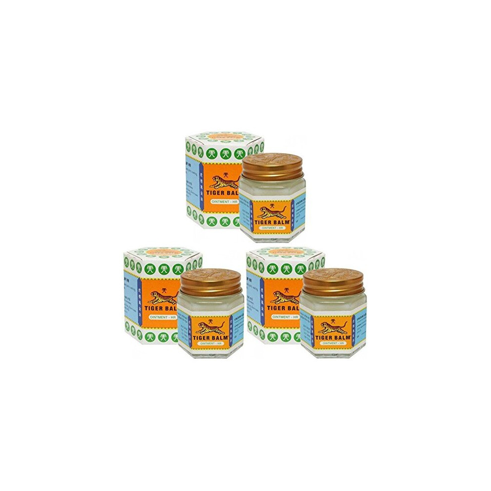 Pack of 3 Tiger Balm White Tiger Balm 30 g