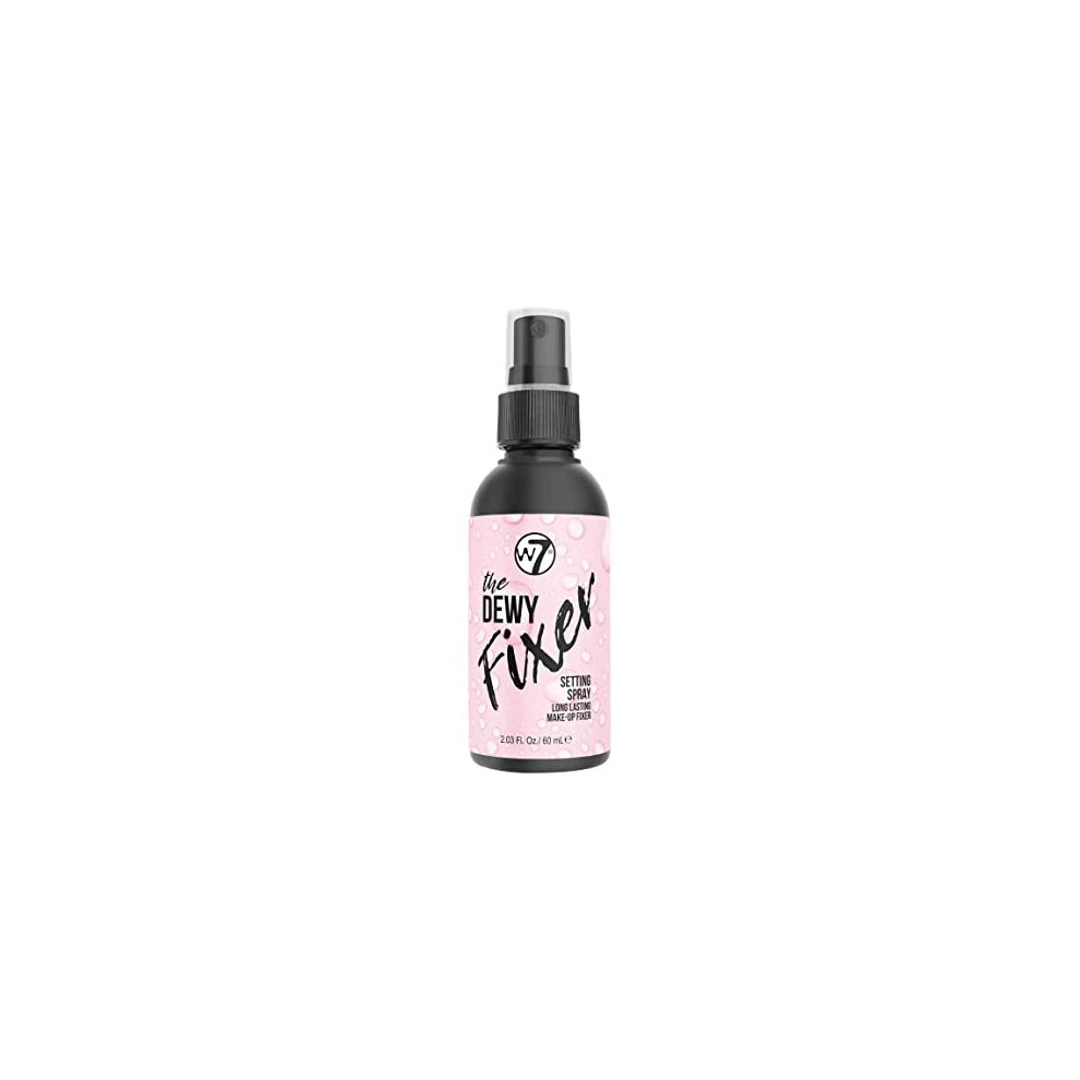 W7 The Fixer Makeup Setting Spray - Dewy Finish - Long-Lasting, Ultra-Fine Formula - Cruelty Free and Vegan
